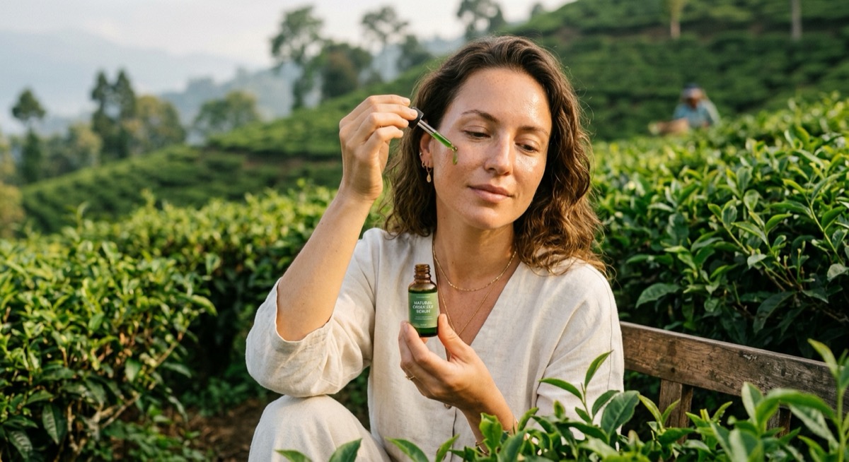 Topical EGCG Cuts UV-Induced Erythema 16% at 6 Weeks, 25% at 12