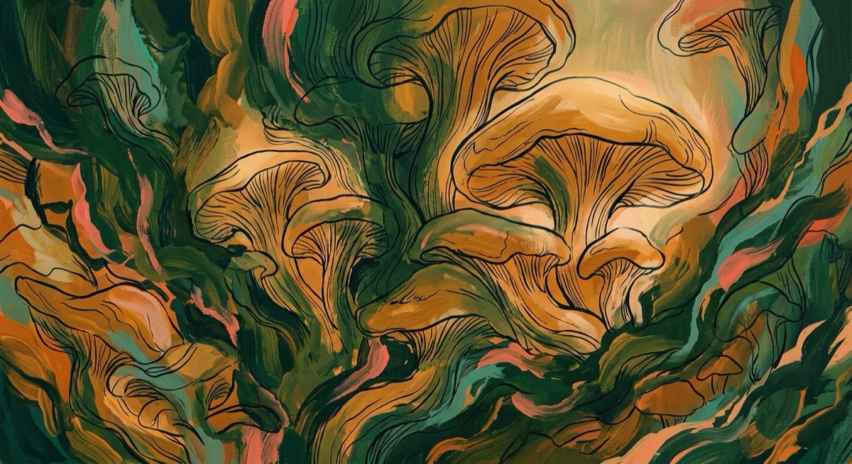 버섯이 피부와 뇌를 연결하는 법