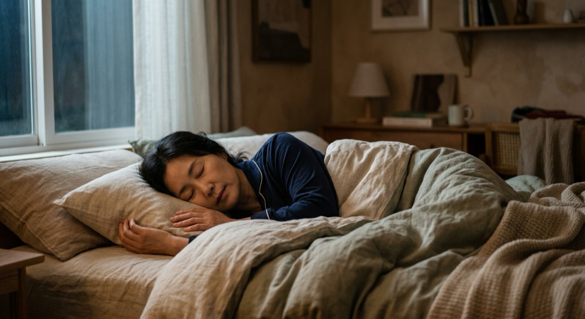 수면무호흡 야간 변동성 — 심혈관 사건 30% 위험 ↑. 단일 검사가 폐경 후 여성을 놓치는 이유