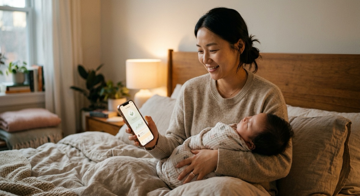 MamaLift Plus FDA 승인 — 첫 모성 정신건강 디지털 치료제. 산후우울증 약물 없이 앱으로