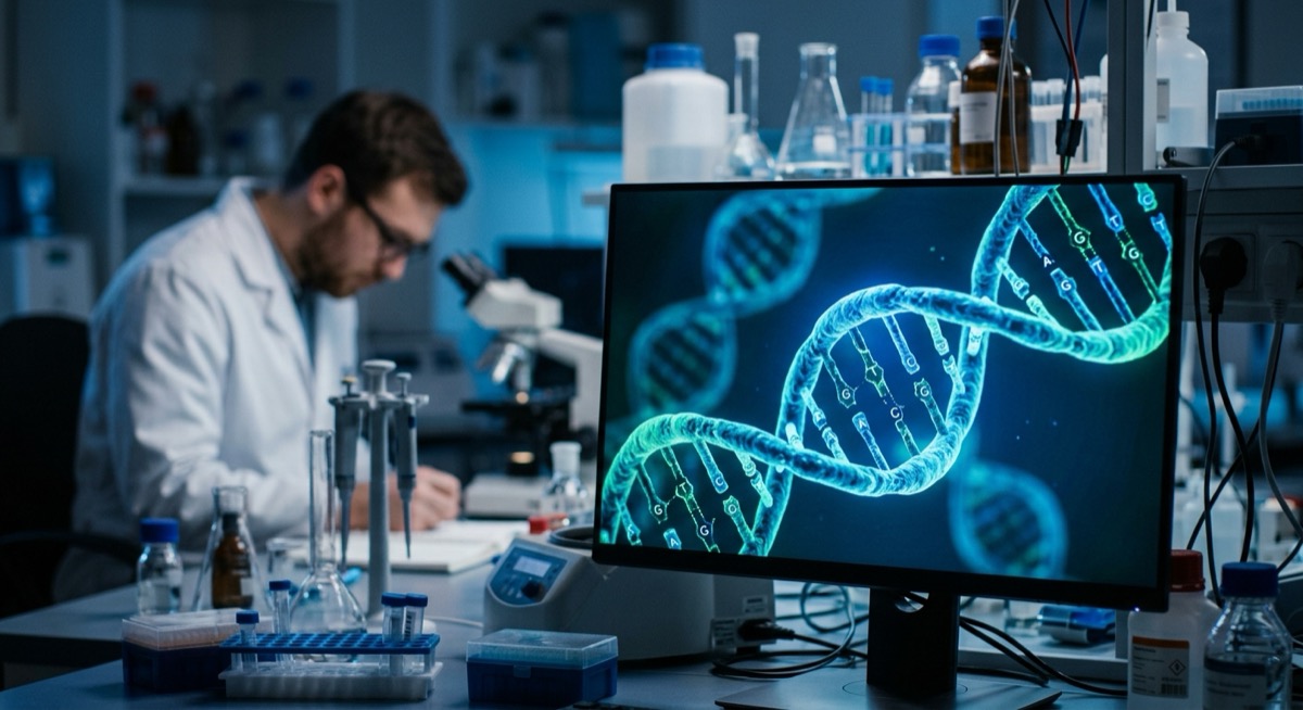 23andMe GWAS 27,885명, GLP-1 효능·부작용을 유전자 2개로 예측. Nature 2026